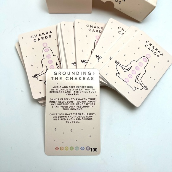 NWT CHANNEL MORE WITH SET OF 100 CHAKRA CARDS - Picture 9 of 11